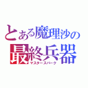 とある魔理沙の最終兵器（マスタースパーク）