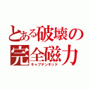 とある破壊の完全磁力（キャプテンキッド）