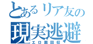 とあるリア友の現実逃避（エロ画回収）