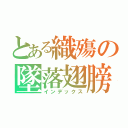 とある織殤の墜落翅膀（インデックス）