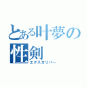 とある叶夢の性剣（エクスカリバー）