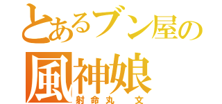 とあるブン屋の風神娘（射命丸　文）