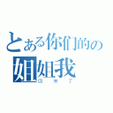 とある你们的の姐姐我（回来了）