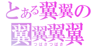 とある翼翼の翼翼翼翼（つばさつばさ）