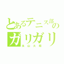 とあるテニス部のガリガリ君（永山大翔）