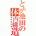 とある池田の体内構造（取扱説明書）