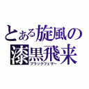 とある旋風の漆黒飛来（ブラックフェザー）