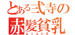 とある弍寺の赤髪貧乳（ｐｌａｎ８）