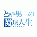 とある男の蹴球人生（インデックス）