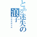 とある迷失の浪子（你是他的方向）