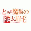 とある魔術の極太眉毛（デラックスアイブロー）