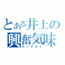 とある井上の興奮気味（カンチガイ）