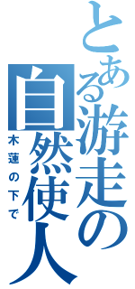 とある游走の自然使人（木蓮の下で）