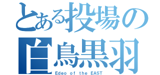 とある投場の白鳥黒羽（Ｅｄｅｏ ｏｆ ｔｈｅ ＥＡＳＴ）