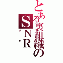 とある裏組織のＳＮＲ（リーダー）