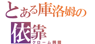 とある庫洛姆の依靠（クローム髑髏）