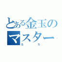 とある金玉のマスター（たち）