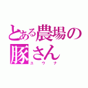 とある農場の豚さん（ユウナ）