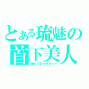 とある琉魅の首下美人（惚れてまうやろ～～）