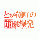 とある鶴町の頭髪爆発（ボンバーヘッド）