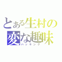 とある生村の変な趣味（ハッキング）