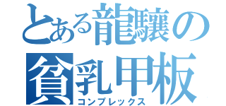 とある龍驤の貧乳甲板（コンプレックス）