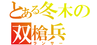 とある冬木の双槍兵（ランサー）