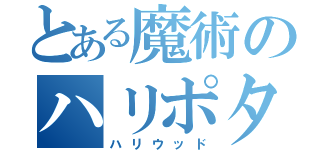 とある魔術のハリポタ（ハリウッド）