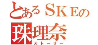 とあるＳＫＥの珠理奈（ストーリー）