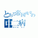 とある帝国残党の中二病（カイロ レン）