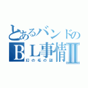 とあるバンドのＢＬ事情Ⅱ（幻の毛の謎）