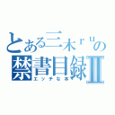 とある三木ｒｕの禁書目録Ⅱ（エッチな本）