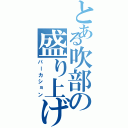 とある吹部の盛り上げ役（パーカション）