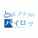 とあるノブコのパイロット挑戦（インデックス）