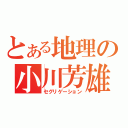 とある地理の小川芳雄（セグリゲーション）