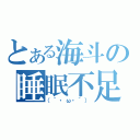 とある海斗の睡眠不足（（´・ω・｀））