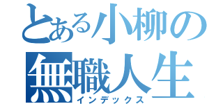 とある小柳の無職人生（インデックス）