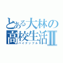 とある大林の高校生活Ⅱ（パイナップル）