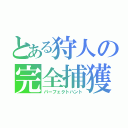 とある狩人の完全捕獲（パーフェクトハント）