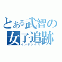 とある武智の女子追跡（インデックス）