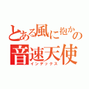 とある風に抱かれたの音速天使（インデックス）