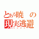 とある暁の現実逃避（ニンジン）