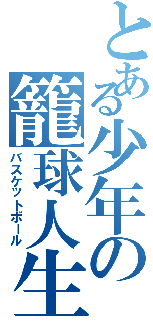 とある少年の籠球人生（バスケットボール）