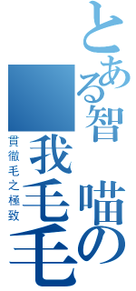 とある智凱喵の給我毛毛（貫徹毛之極致）