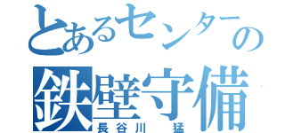 とあるセンターの鉄壁守備（長谷川 猛）