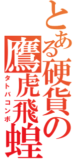 とある硬貨の鷹虎飛蝗（タトバコンボ）