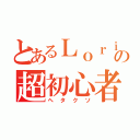 とあるＬｏｒｉの超初心者（ヘタクソ）