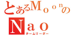 とあるＭｏｏｎのＮａｏ（チームリーダー）