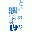 とある 弟 の提灯行脚（ひがしクエスト）