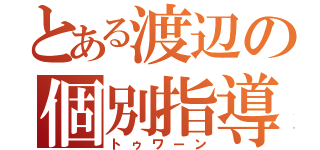 とある渡辺の個別指導（トゥワーン）